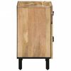 vidaXL Bedside Cabinet 50x33x60 cm Solid Wood Mango