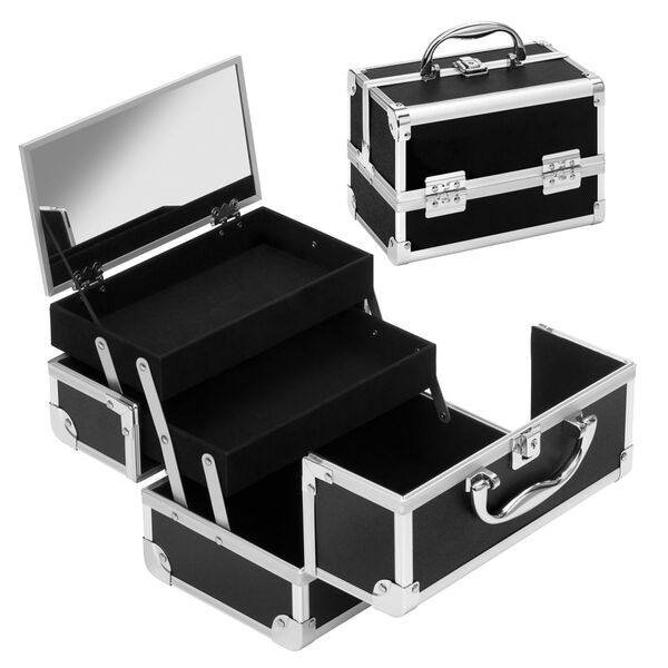 Clauss Cosmetics Case 23x15x15 cm Black