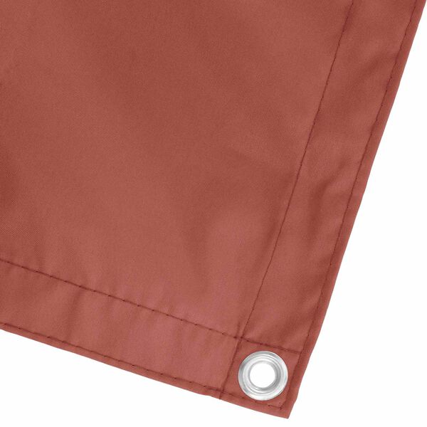 vidaXL Balcony Screen Terracotta 100 x 400 cm Oxford Fabric