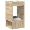 vidaXL End Table Sonoma Oak 30 x 30 x 56 cm Engineered Wood