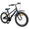 vidaXL Kids Bike 18'' for 5-7 Years Old Black