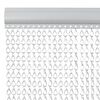 vidaXL Chain Door Fly Screen 56x186 cm Aluminium