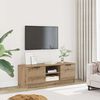 vidaXL TV Cabinet Artisan Oak 102x35x36.5 cm Engineered Wood