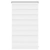Zebra Blind 50 x 100 cm White