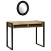 vidaXL Dressing Table Brown 100 x 50 x 75 cm Solid Mango wood