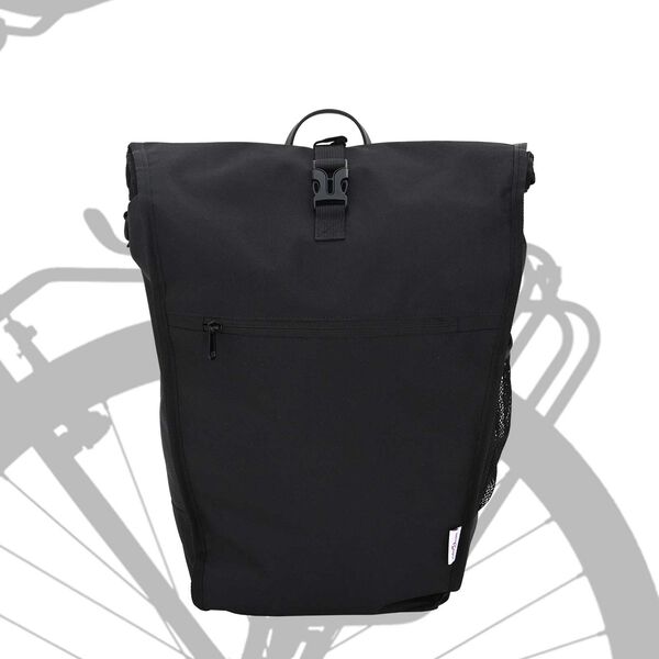 vidaXL Bicycle Bag Black 34 x 16 x 59 cm Polyester