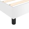 vidaXL Box Spring Bed Frame White Double Faux Leather (UK/IE/FI/NO only)