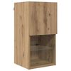 vidaXL TV Wall Units 8 pcs Artisan Oak Engineered Wood
