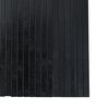 vidaXL Room Divider Black Width 400 cm Height 165 cm Bamboo
