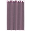 vidaXL Voile Curtains with Grommets 2 pcs Purple 140x175 cm