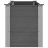 vidaXL Garden Raised Bed WPC 150x50x54 cm Grey