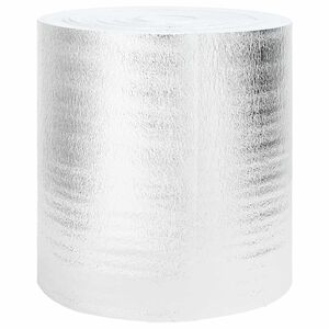 vidaXL Radiator Heat Reflector Silver 5 x 0.5 m Polyethylene