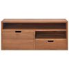 vidaXL TV Cabinet 90x30x40 cm Solid Teak Wood