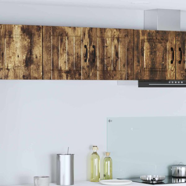 vidaXL Kitchen Cabinet Smoked Oak 40 x 31 x 40 cm Engineered Wood