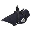 vidaXL Dog Coat with Harness Waterproof Reflective Navy Blue 2XL