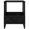 vidaXL Magazine Rack 2 pcs Black Oak 35 x 30 x 45 cm