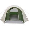 vidaXL Family Tent Cabin 6-Person Green Waterproof