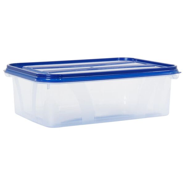 vidaXL Food Storage Containers with Lids 5 pcs PP