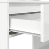 vidaXL Bedroom Dressing Tables High Gloss White 80 x 39.6 x 135 cm