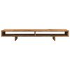 vidaXL Monitor Stand Old Wood 100x27x15 cm Engineered Wood