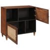 vidaXL Sideboard Brown 80 x 33.5 x 75 cm Solid Mango Wood