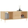 vidaXL Coffee Table Sonoma Oak 102x50x40 cm Engineered Wood
