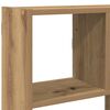 vidaXL Wall Cube Shelf 12 Compartments Artisian Oak Engineered Wood
