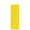 vidaXL Paper Bags 50 pcs with Handles Yellow 54x15x49 cm