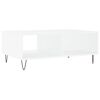 vidaXL Coffee Table White 90x60x35 cm Engineered Wood