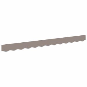 vidaXL Awning Valance Replacement Light Grey 230 x 20 cm Polyester