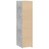 vidaXL Highboard Concrete Grey 30x41x124 cm Engineered Wood