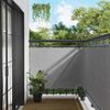vidaXL Balcony Screen PU coated oxford alu