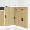 vidaXL Kitchen Base Cabinet Porto Sonoma Oak Engineered Wood