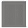vidaXL Garden Storage Box Light Grey 55 x 53 x 57 cm Polypropylene