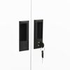 vidaXL Office Cabinet White 90x40x180 cm Steel