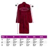 vidaXL Bathrobe KINN Red S Cotton