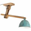 vidaXL Ceiling Lamp 25 W Distressed Blue 105x30x65-108cm E27