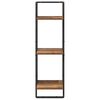 vidaXL Wall Shelf Set 6 pcs Old Wood 100 x 25 x 30 cm Engineered Wood