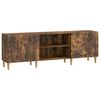 vidaXL TV Cabinet 150 x 31 x 50 cm Smoked Oak Engineered Wood