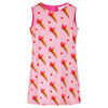 vidaXL Kids'Dress Bright Pink 140