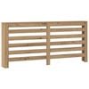 vidaXL Radiator Cover Artisian Oak 175x20x82 cm Engineered Wood