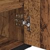 vidaXL Bathroom Furniture Set with Drawer Old Wood Engineered Wood