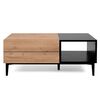 Finori Coffee Table "Nola 55A" Artisan Oak and Black