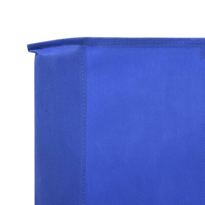 vidaXL 9-panel Wind Screen Fabric 1200x80 cm Azure Blue
