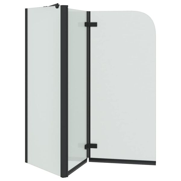 vidaXL Shower Enclosure Manual Black 120 x 68 x 130 cm