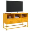 vidaXL TV Cabinet Mustard Yellow 100.5x39x60.5 cm Steel