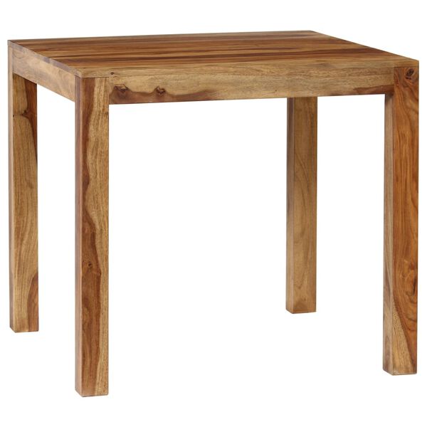 vidaXL Dining Table Solid Acacia Wood 82x80x76 cm