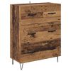 vidaXL Highboard Old Wood 69.5 x 34 x 90 cm Engineered Wood
