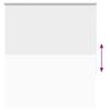 vidaXL Roller Blind Blackout White 135x150 cm Fabric Width 131.6 cm Polyester