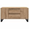 vidaXL Coffee Table Artisan Oak 102 x 44.5 x 50 cm Engineered Wood